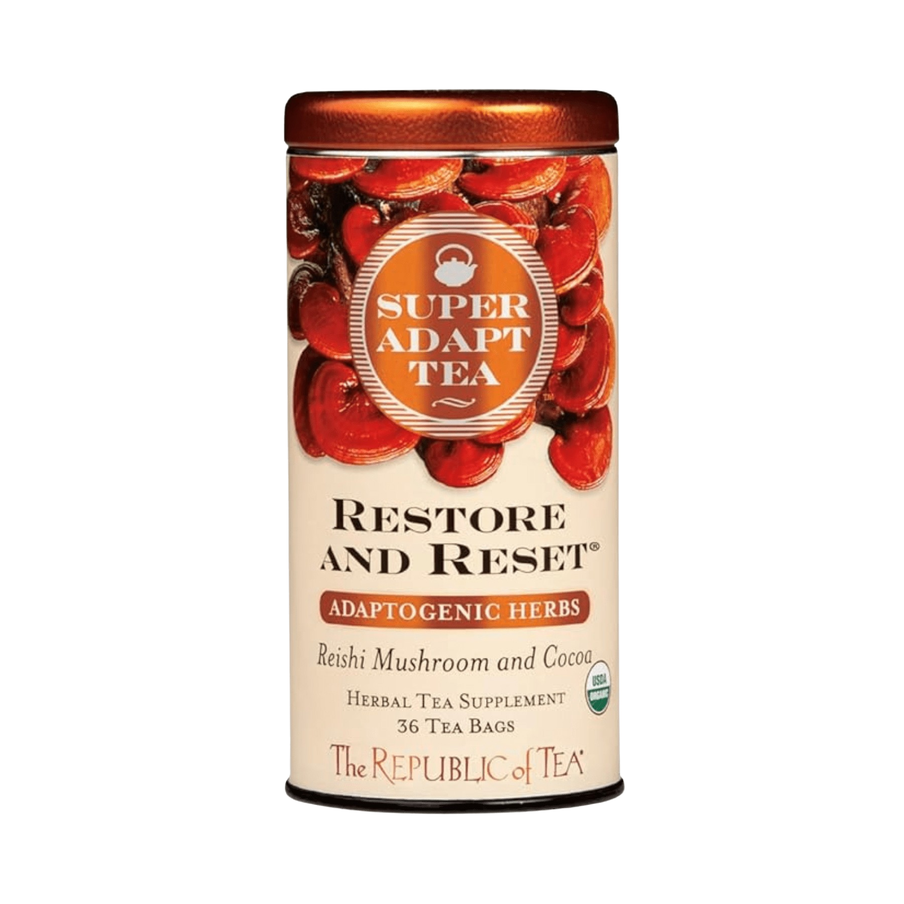 The Republic of Tea SuperAdapt Restore and Reset Adaptogenic Tea 1