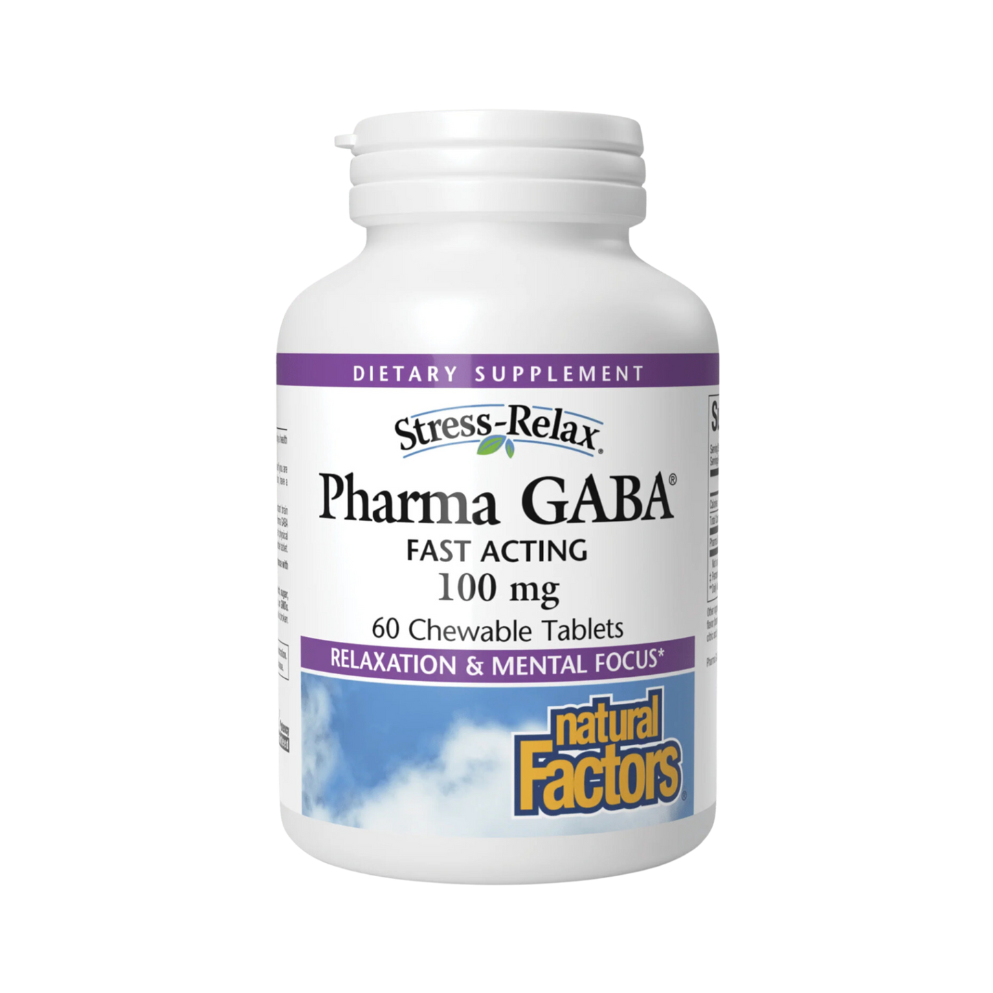 Natural Factors Pharma GABA Chewables 1