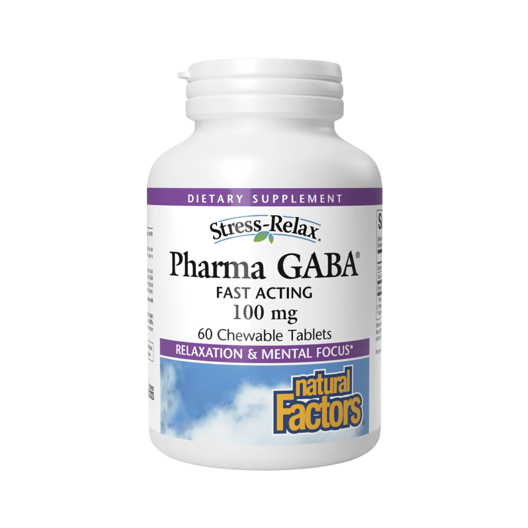 Natural Factors Pharma GABA Chewables 1