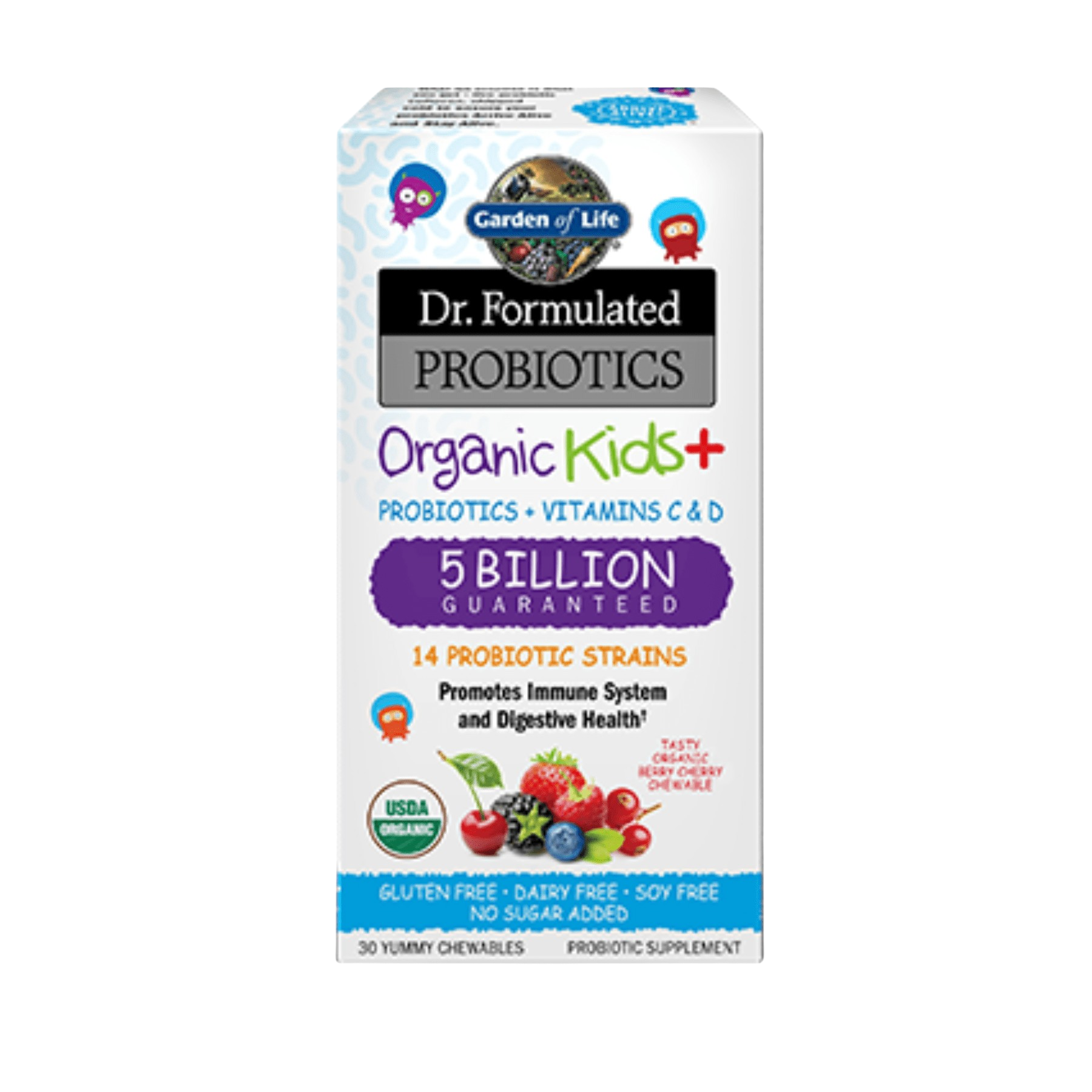 Garden Of Life Dr. Formulated Organic Kids+ Probiotic Chews 1