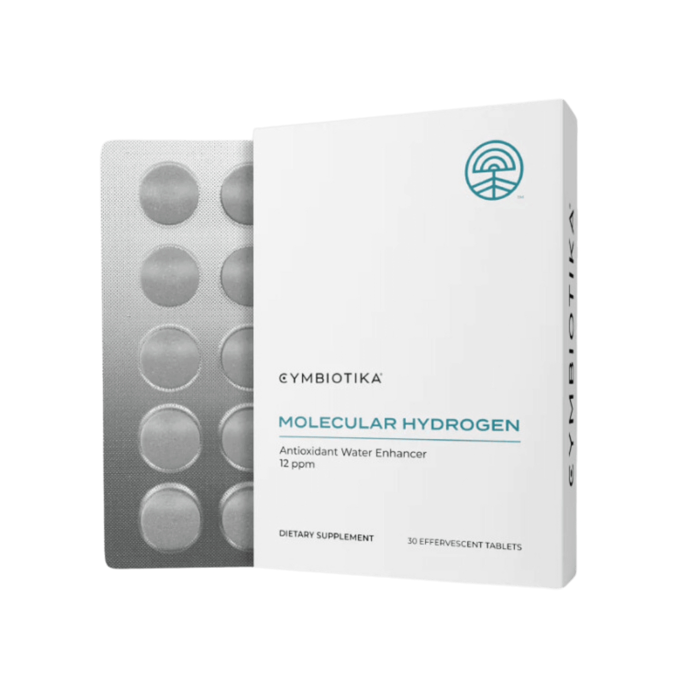 Cymbiotika Molecular Hydrogen Tablets Box