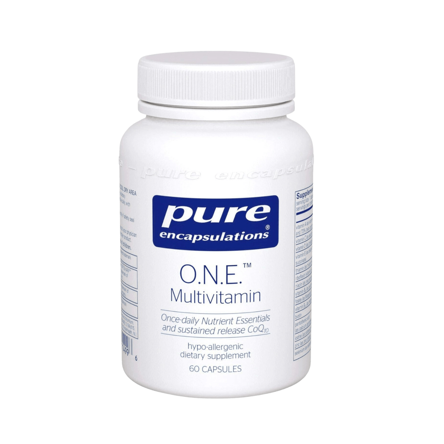 Pure Encapsulations ONE Multivitamin capsules