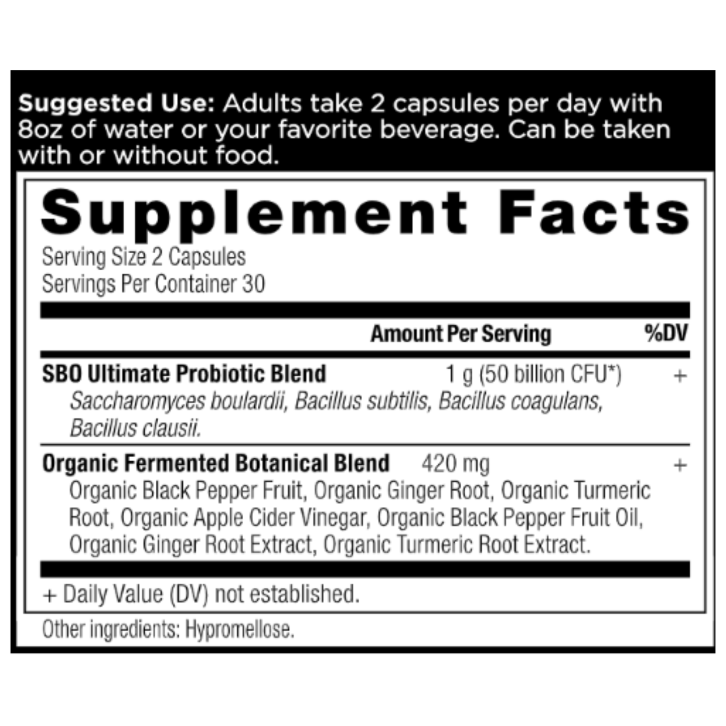 Ancient Nutrition SBO Probiotic Ultimate Capsules 2