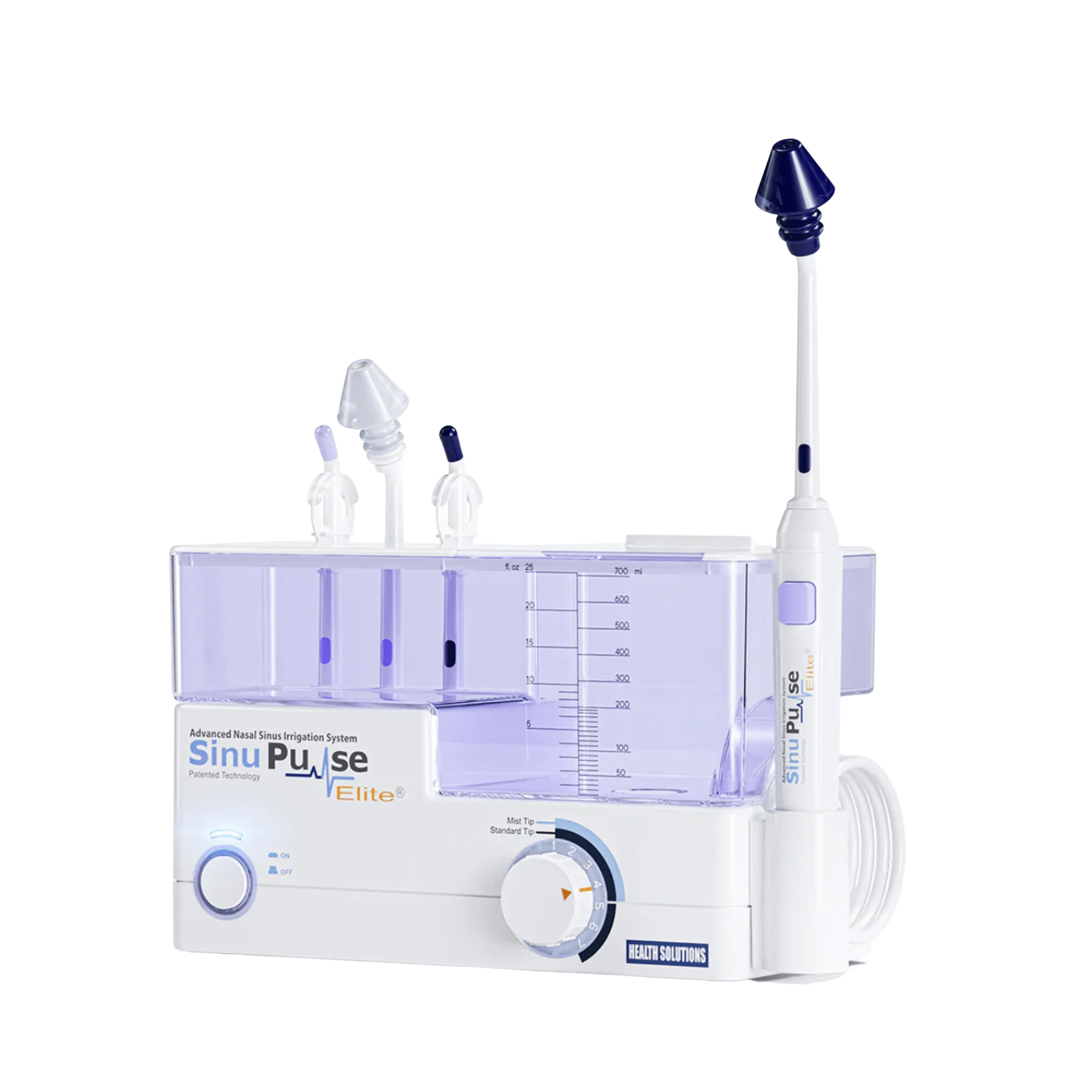 Nasal online irrigation system