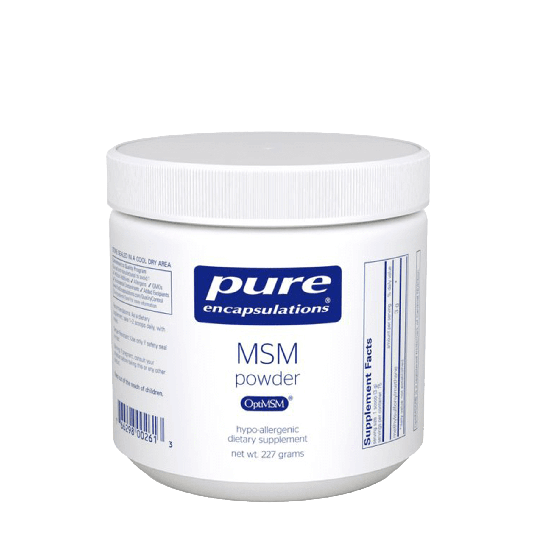 Pure Encapsulations MSM Powder