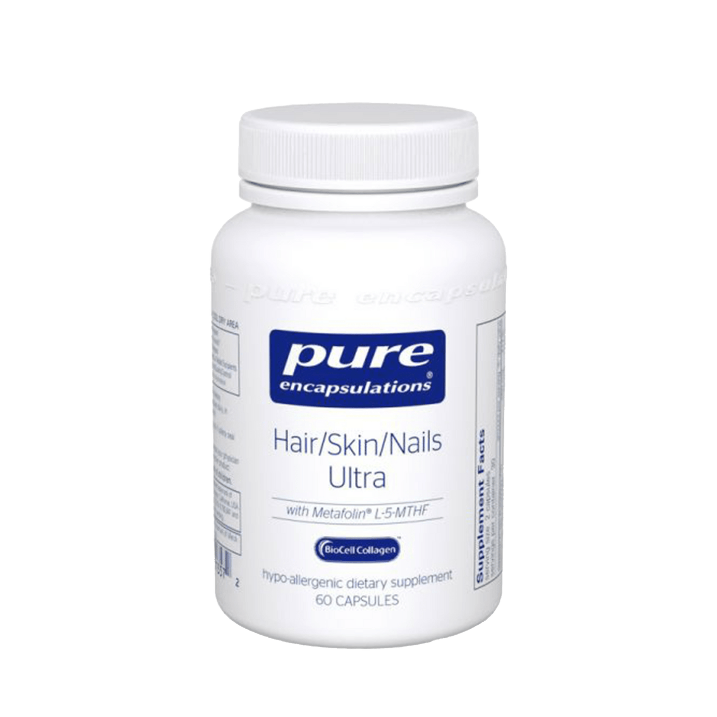Pure Encapsulations Hair Skin Nails Ultra Capsules