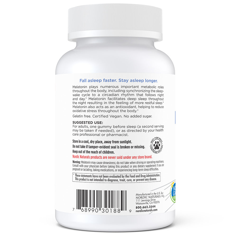 Nordic Naturals Melatonin Gummies - Zero Sugar 3