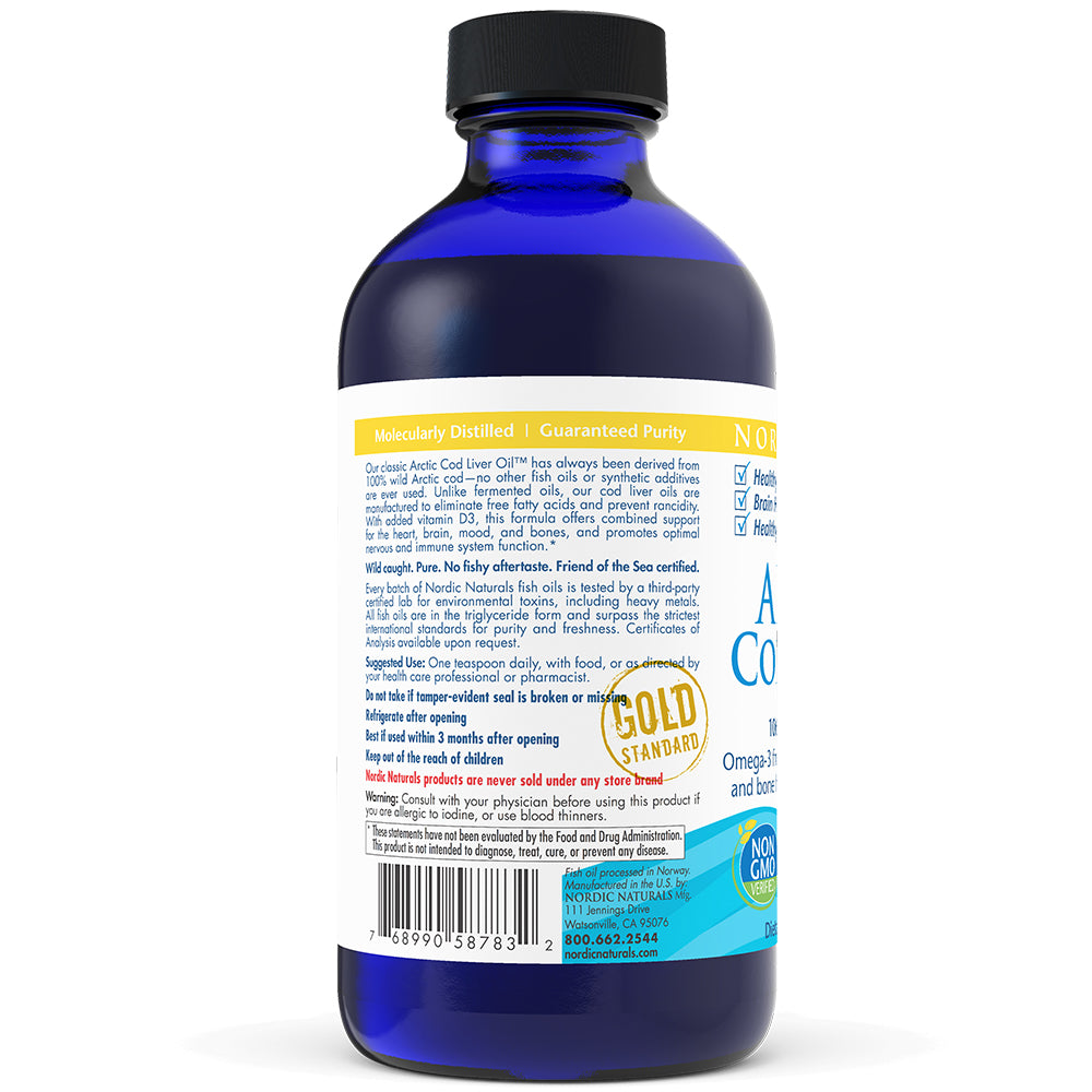 Nordic Naturals Arctic Cod Liver Oil 3