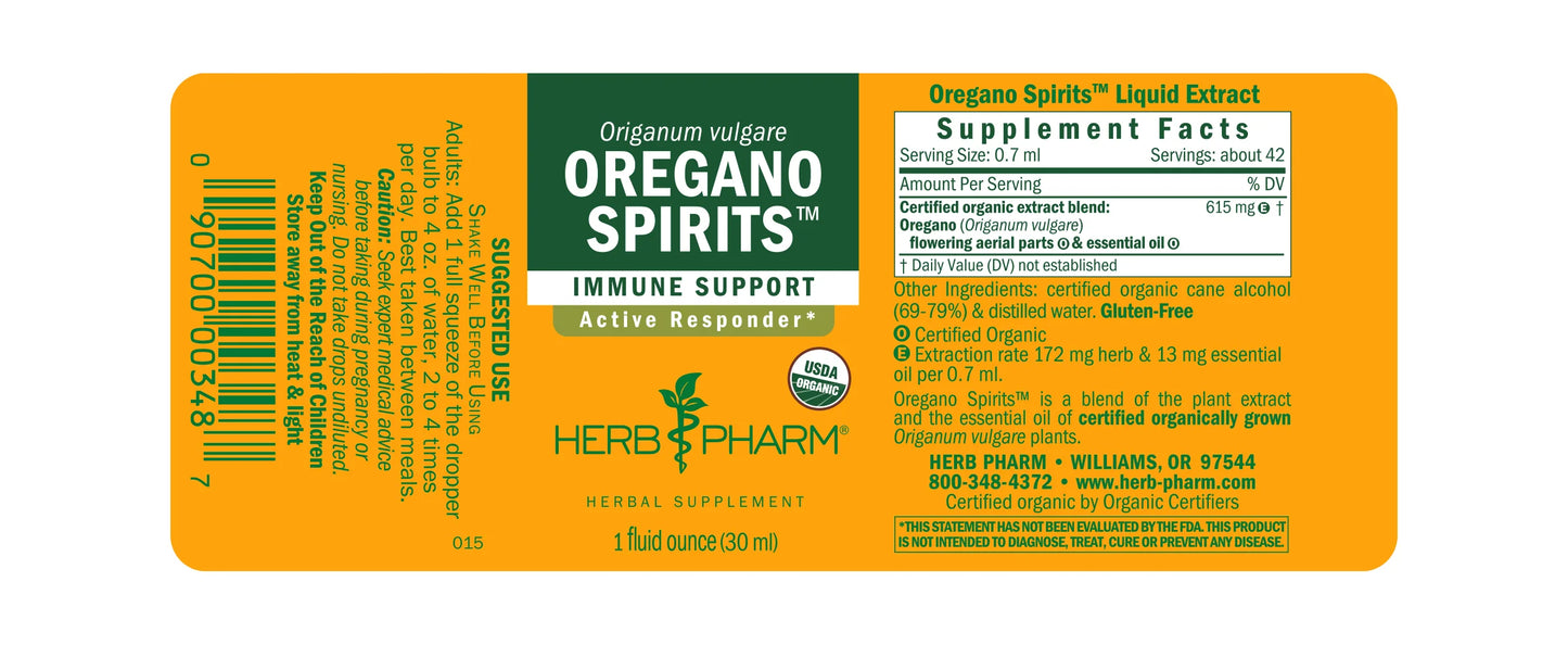 Herb Pharm Oregano Spirits Liquid 2
