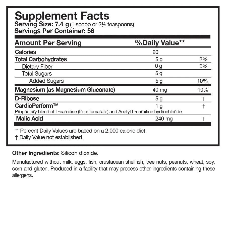 Researched Nutritionals RibosCardio Powder 5