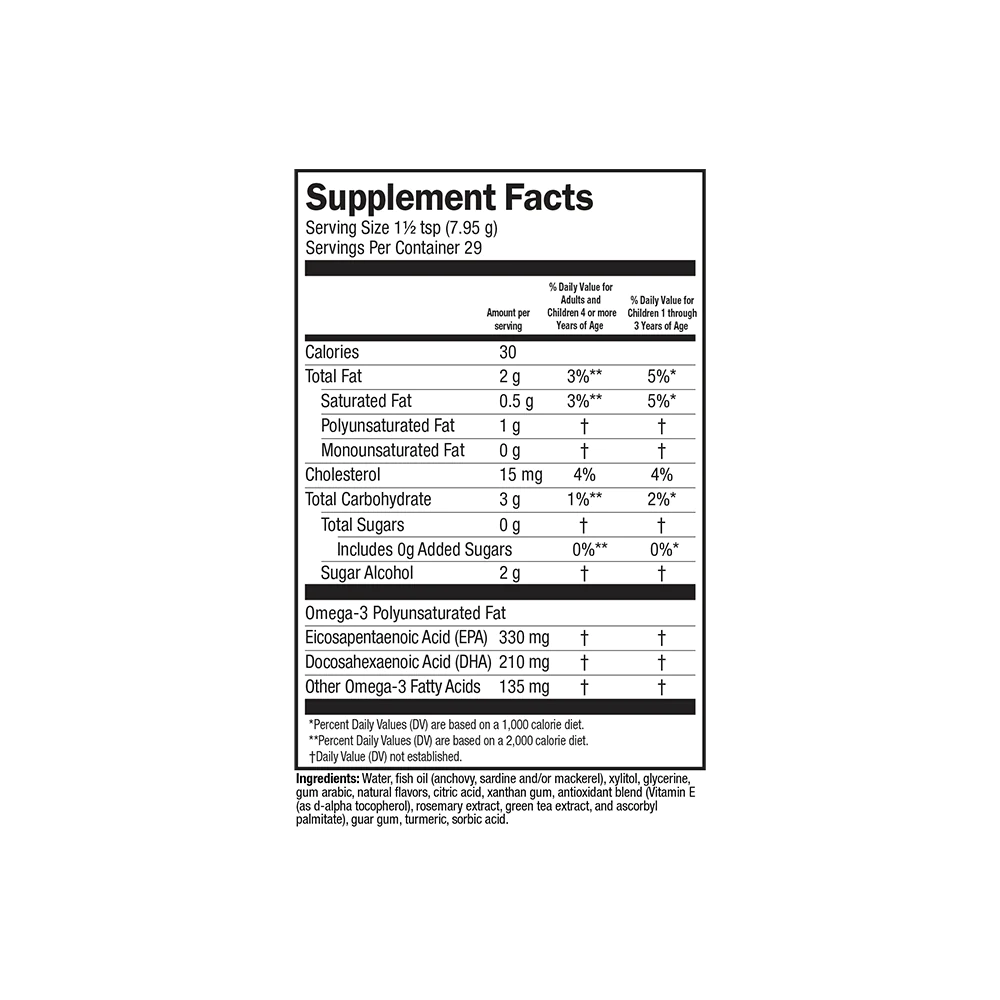 Barlean's OmegaPals Fish Oil