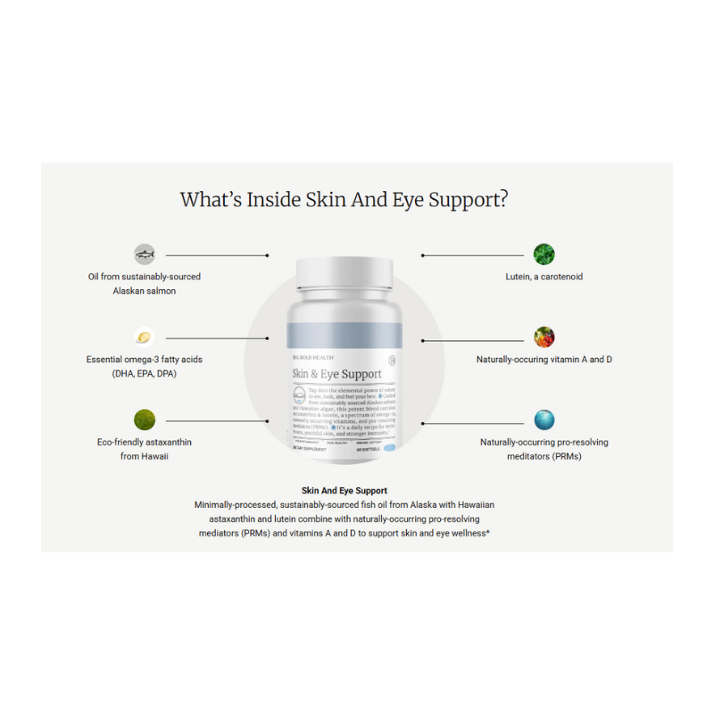 Big Bold Health Skin & Eye Support Softgels 3