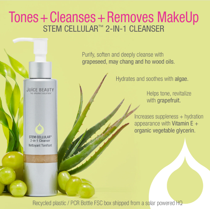Juice Beauty Stem Cellular 2-in-1 Cleanser 3