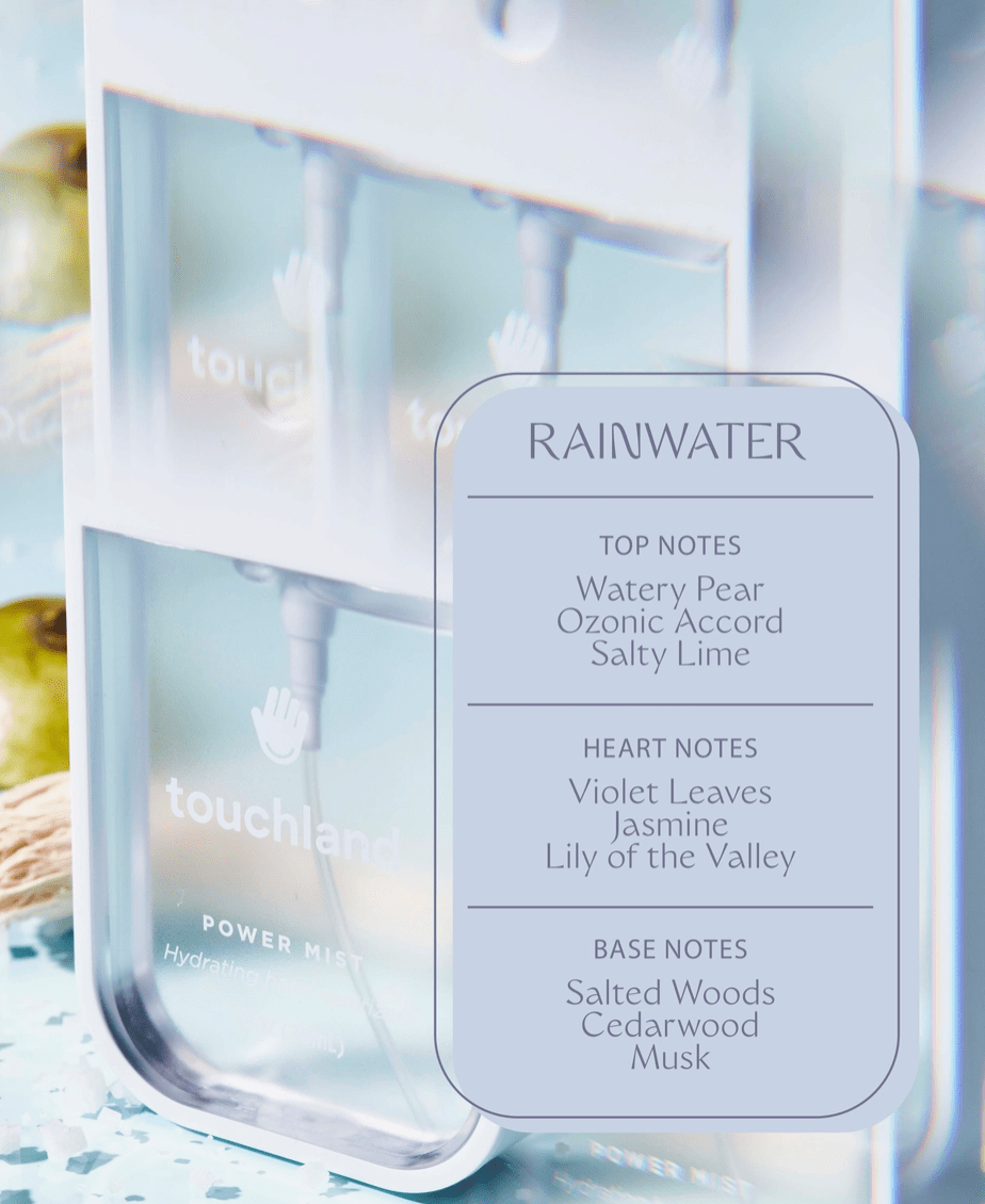 Touchland Rainwater Scented Hand Sanitizer 3