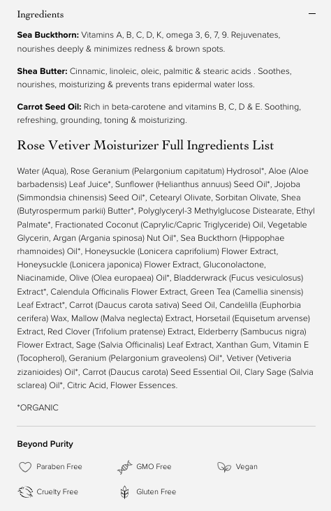 Evanhealy Rose Vetiver Day Moisturizer 5
