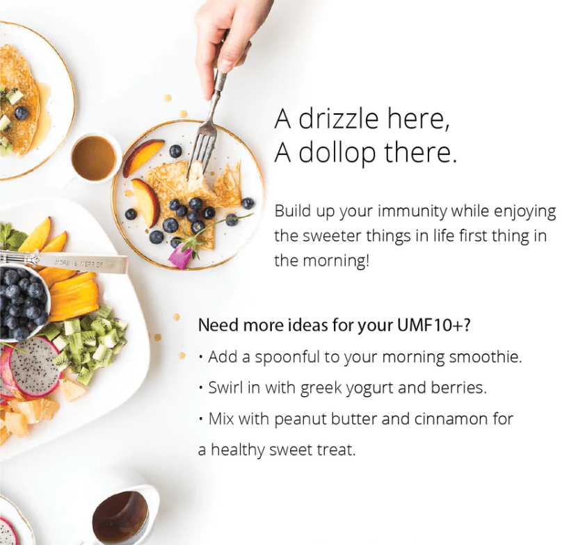 BeeNZ Manuka Honey UMF10+ (MGO 263+) 2