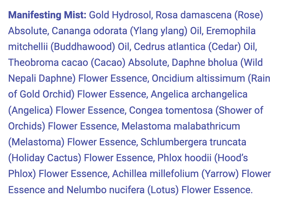 LotusWei Divine Timing Manifesting Mist 3