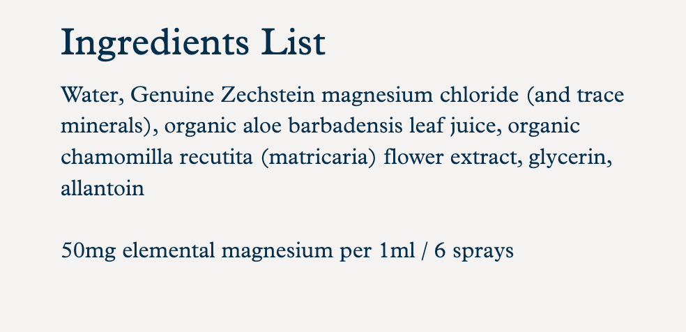 Ancient Minerals Magnesium Oil Spray - Sensitive 3