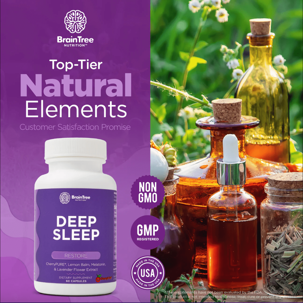 BrainTree Nutrition Deep Sleep Capsules