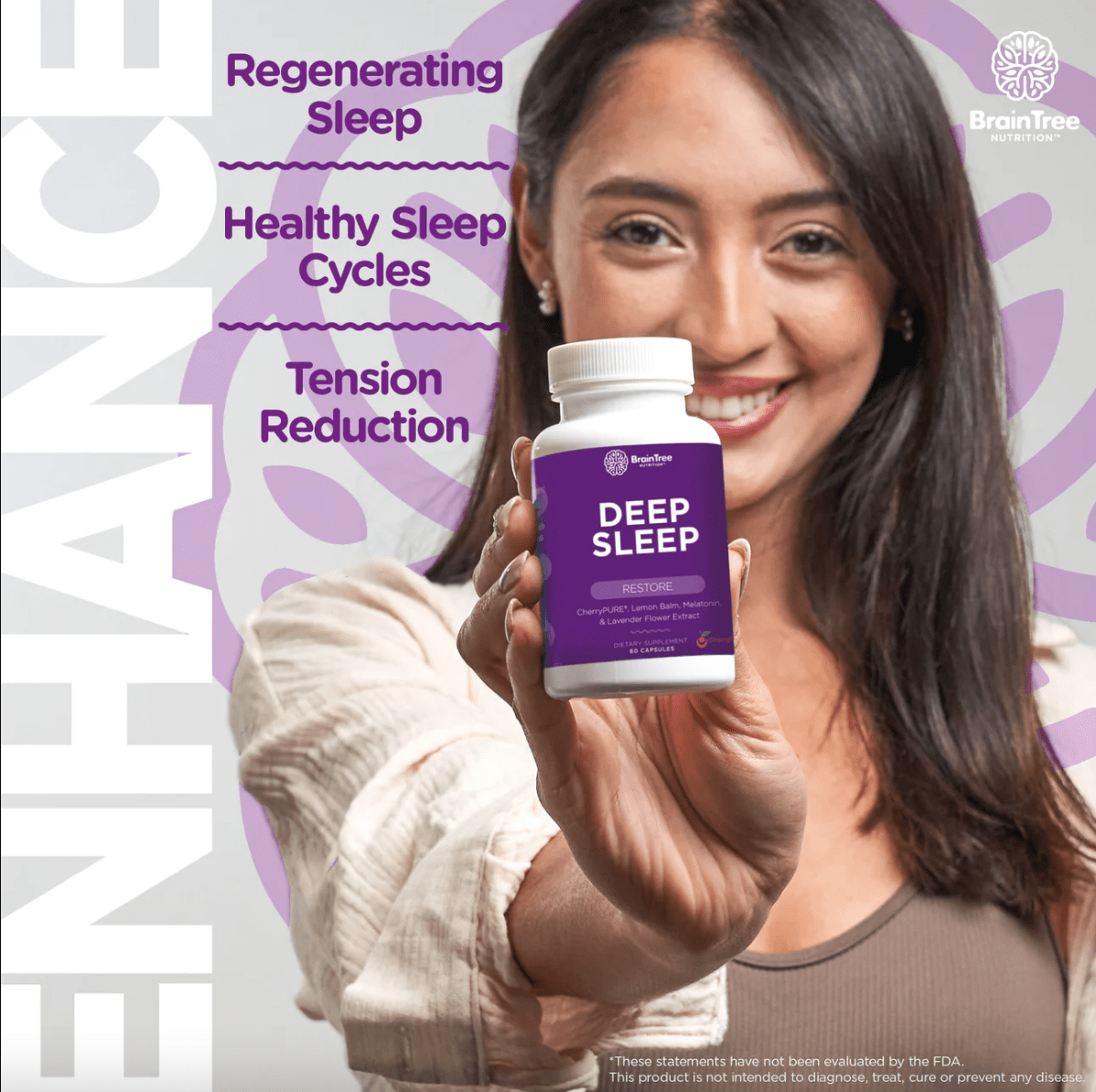 BrainTree Nutrition Deep Sleep Capsules