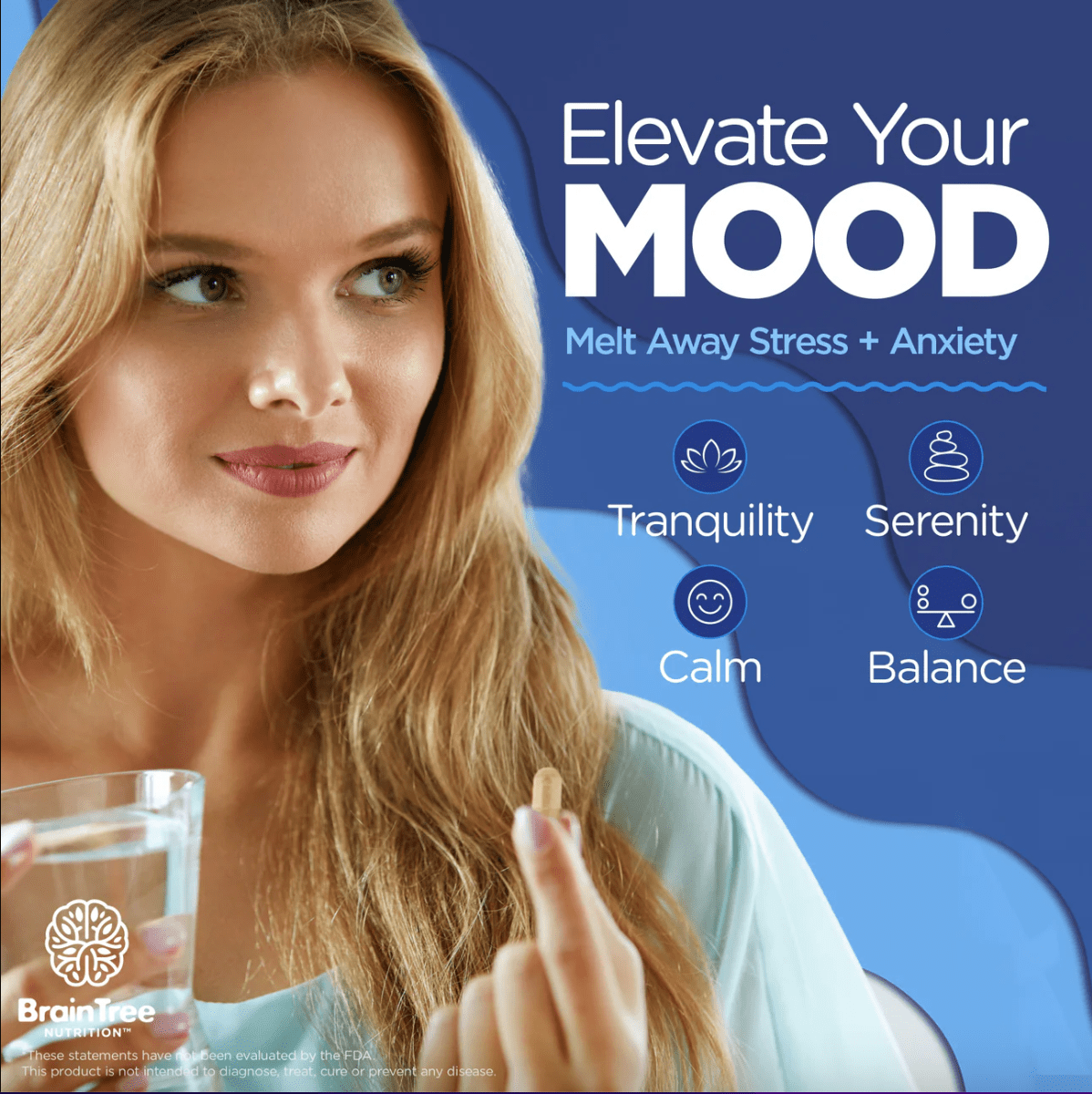 BrainTree Nutrition Stress Free Capsules