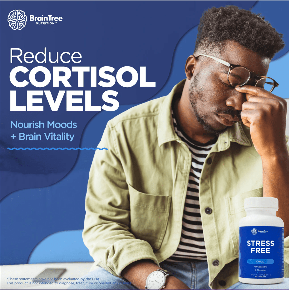BrainTree Nutrition Stress Free Capsules