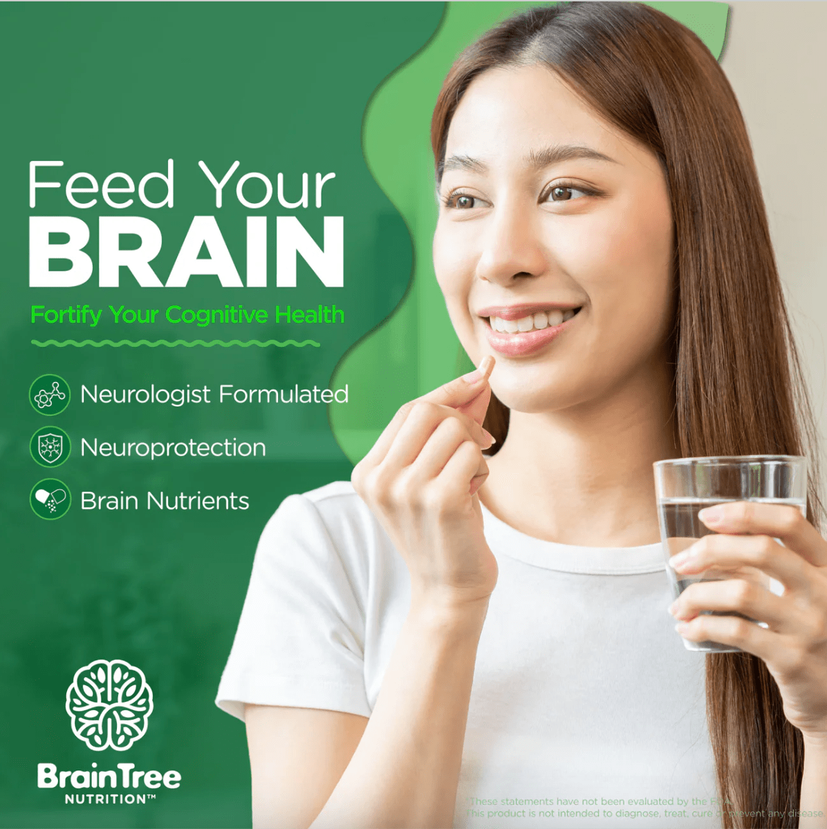 BrainTree Nutrition Brain Enhancer Capsules