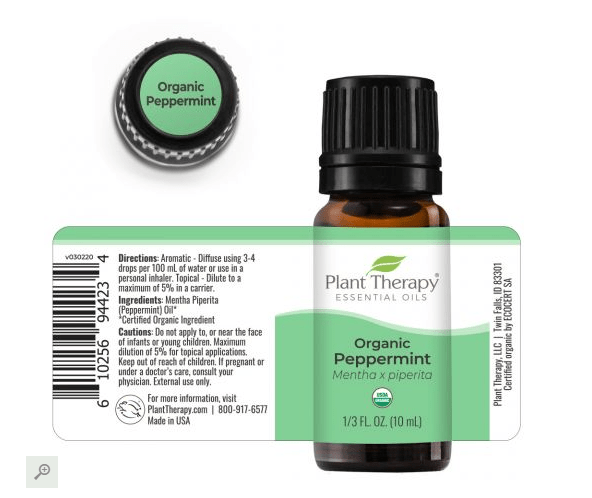 Plant Therapy Organic Peppermint Essential Oil 2