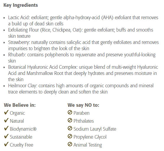 Eminence Strawberry Rhubarb Dermafoliant With Lactic Acid Powder 2