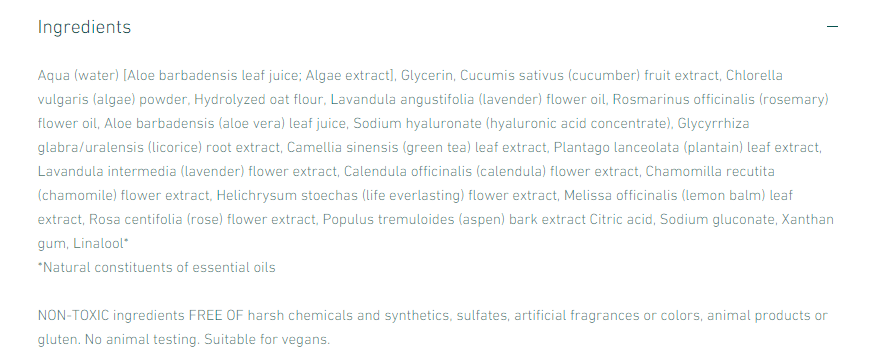 ISun Emerald Algae Face Mask 3
