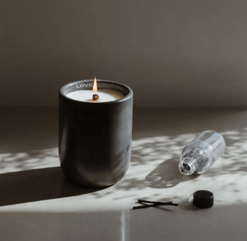 Soja Brooklyn Love Wooden Wick Candle