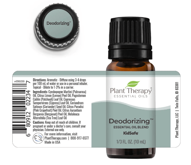 Plant Therapy Deodorizing Essential Oil Blend 2