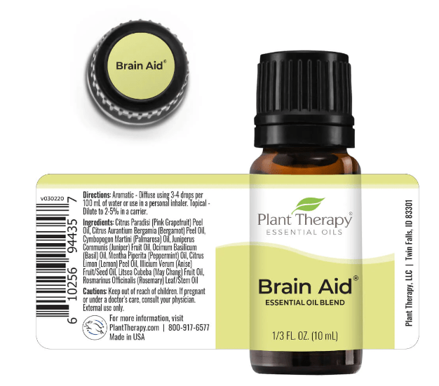 Plant Therapy Brain Aid Essential Oil Blend 2