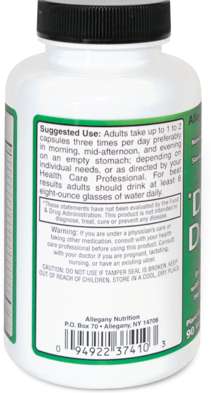 Allegany Nutrition Daily Detox Capsules 3