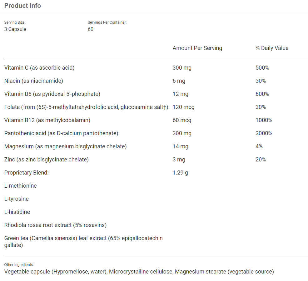 Neuroscience AdreCor Capsules 4