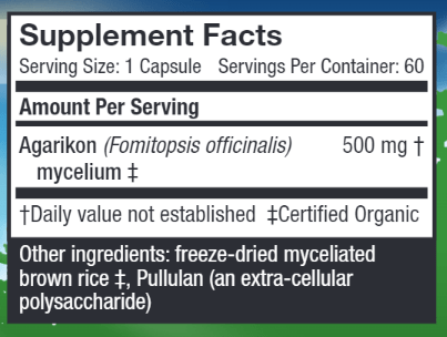 Host Defense Agarikon Capsules 2