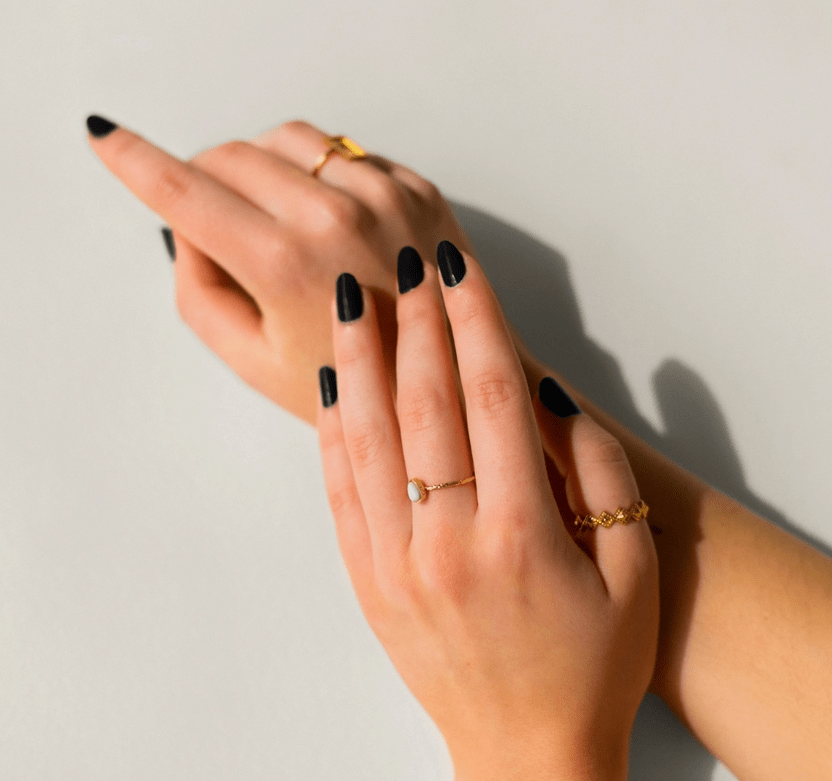 BKIND Nail Polish - Black Heart 3