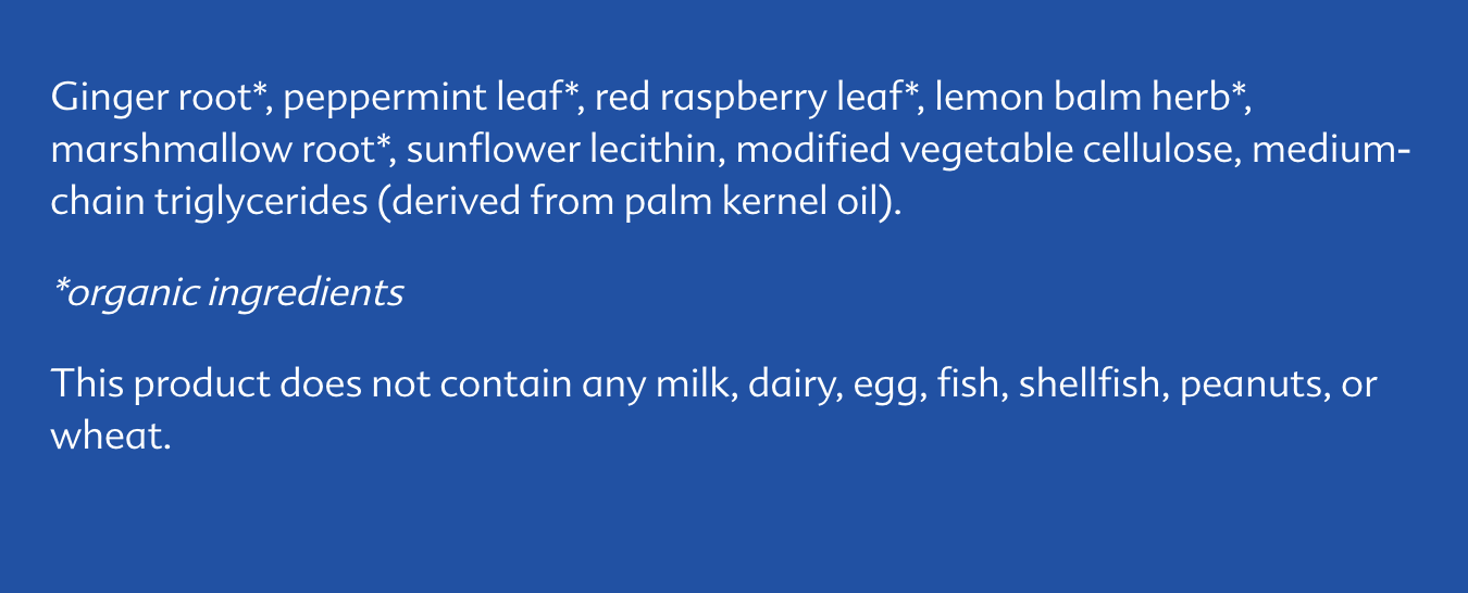 Motherlove Morning Sickness Blend 4