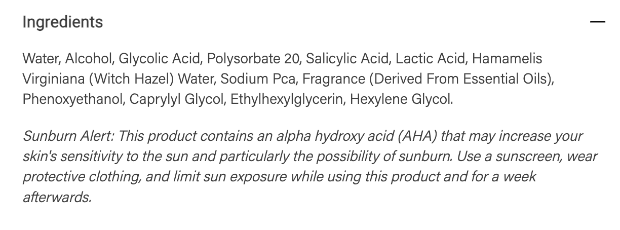 Sanitas Brightening Peel Pads 6