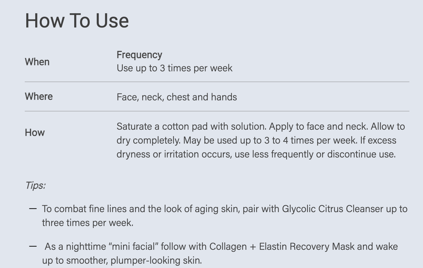 Sanitas GlycoSolution 5% Exfoliating Treatment 4