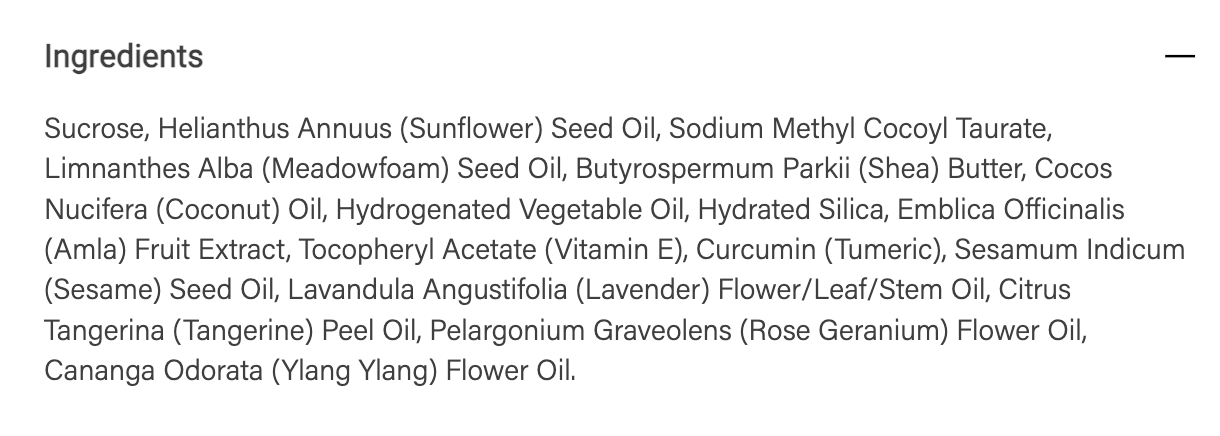 Sanitas Hydrating Sugar Scrub 5