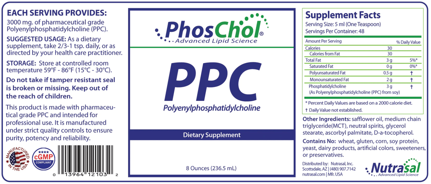 Nutrasal PhosChol PPC Liquid Concentrate
