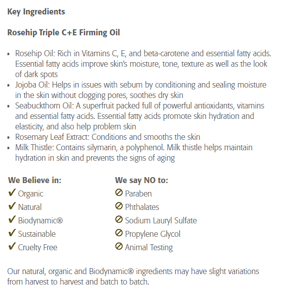 Eminence Rosehip Oil and Gua Sha Gift Set