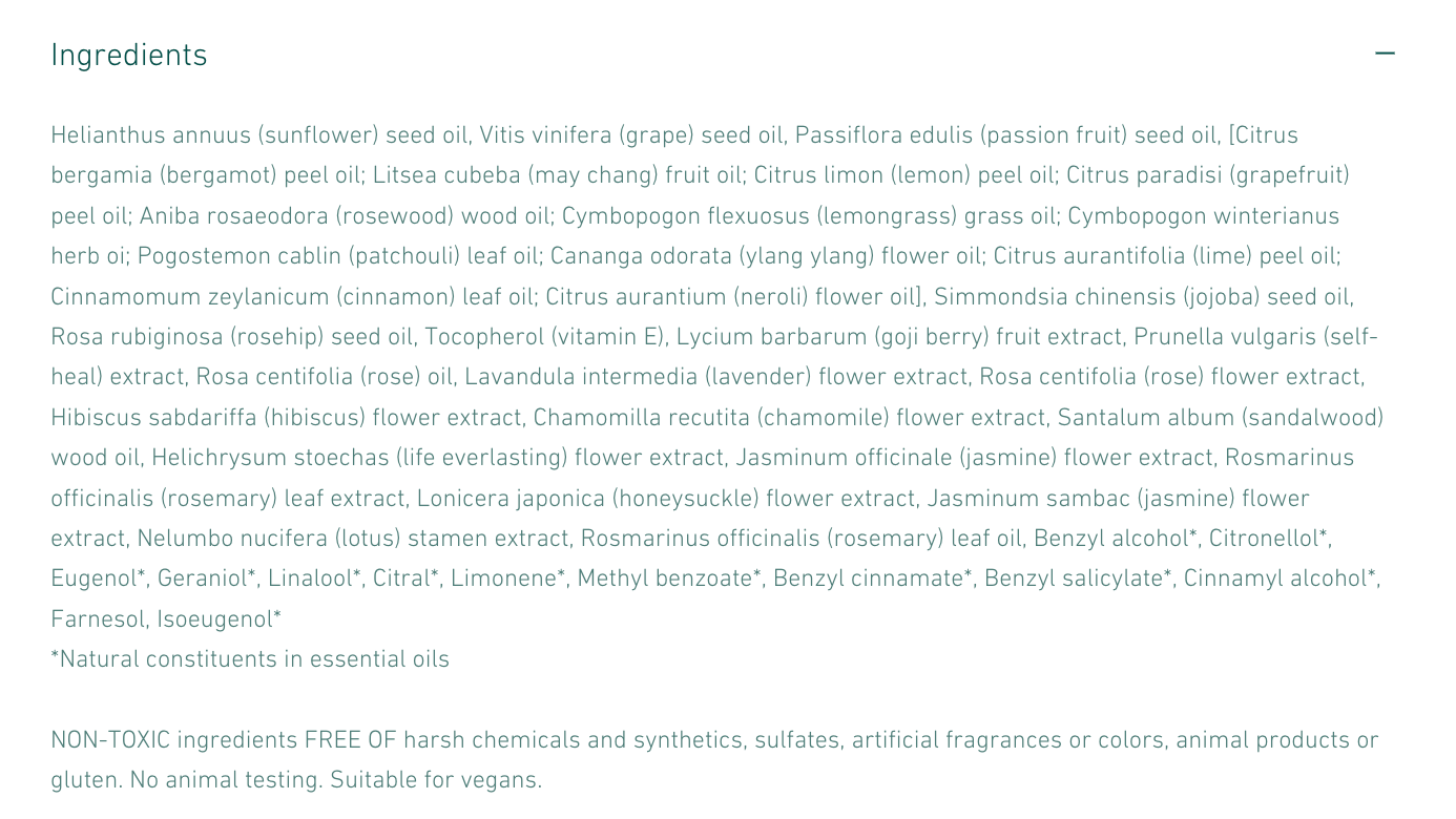 ISun Rose Quartz Uplifting Body Oil 2