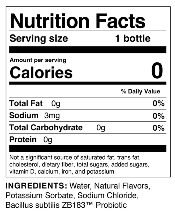 Zbiotics Pre-Alcohol Probiotic Drink 5