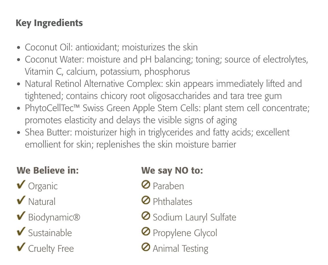 Eminence Coconut Age Corrective Moisturizer 2