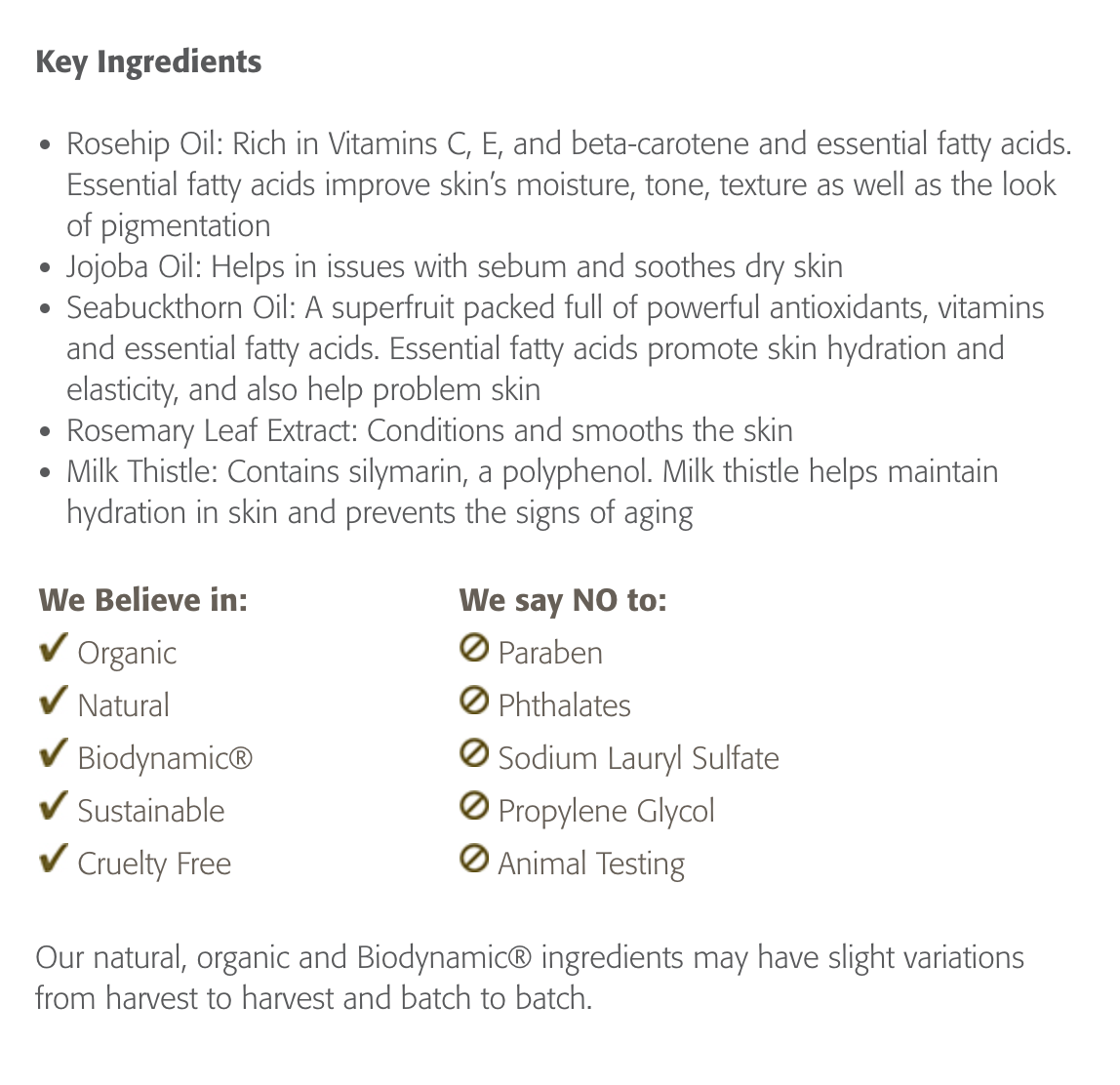 Eminence Rosehip Triple C + E Firming Oil 2