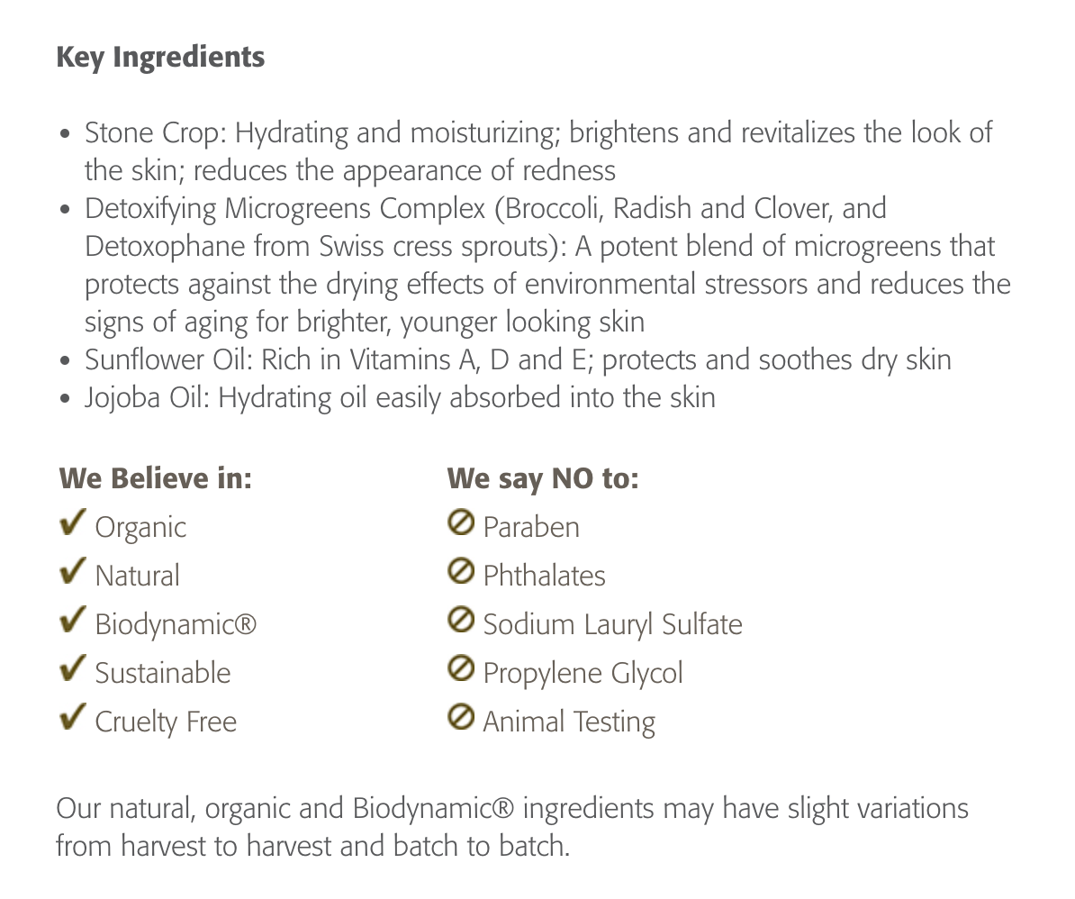 Eminence Stone Crop Cleansing Oil 2