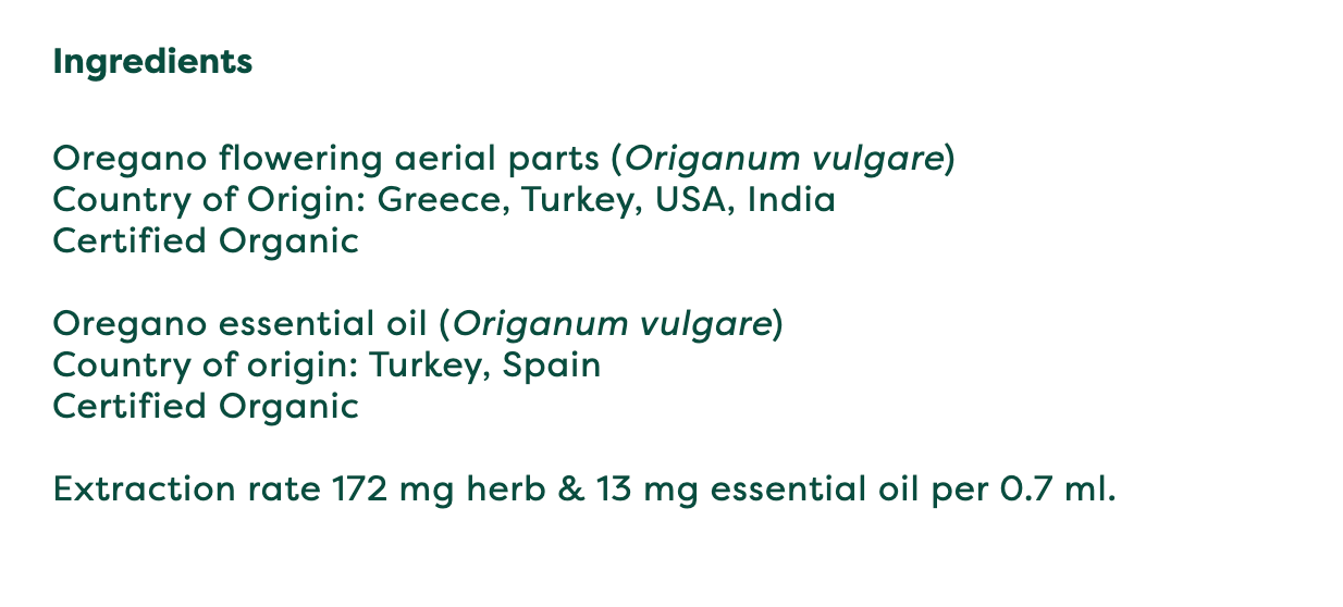 Herb Pharm Oregano Spirits Liquid 3