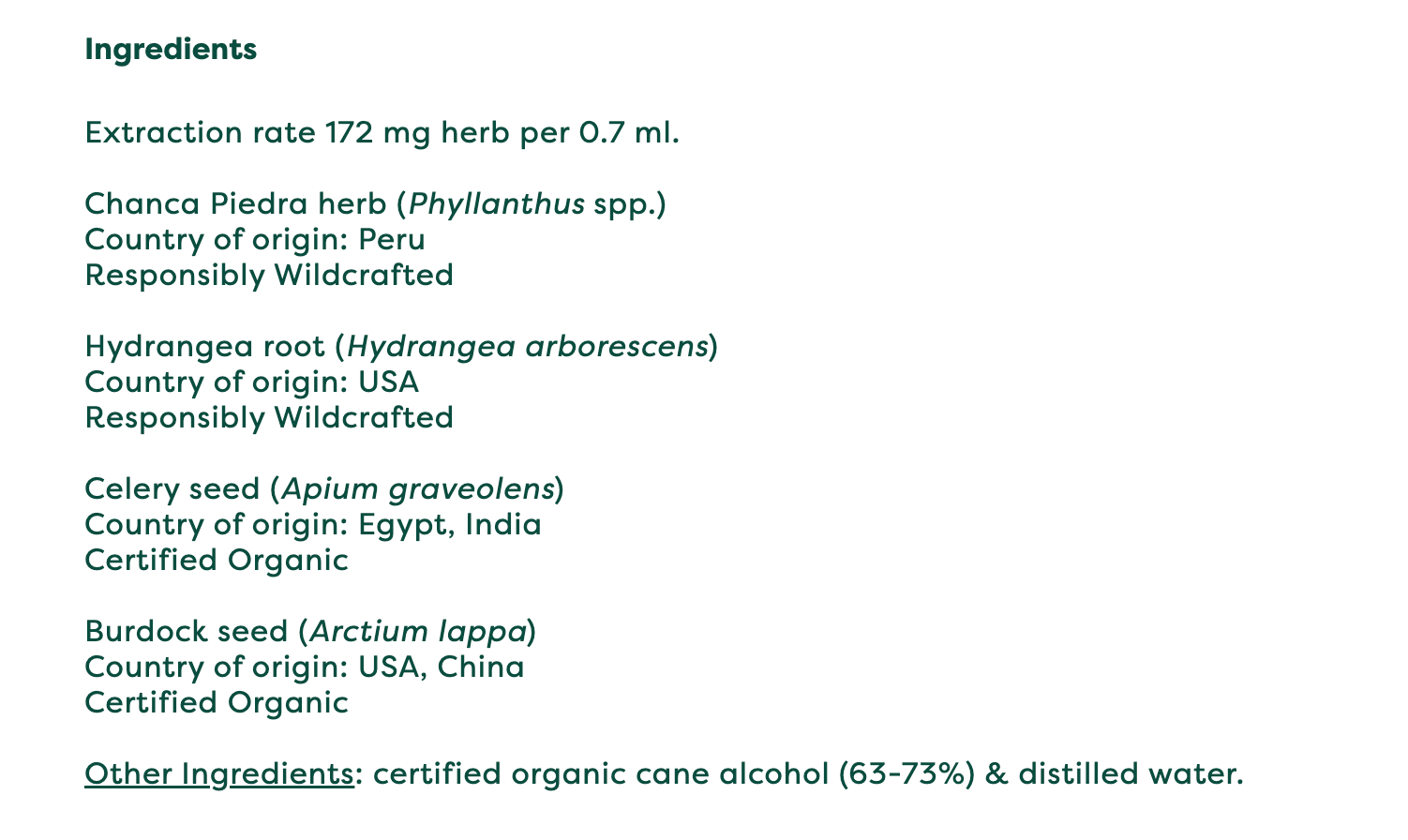 Herb Pharm Stone Breaker Liquid 4